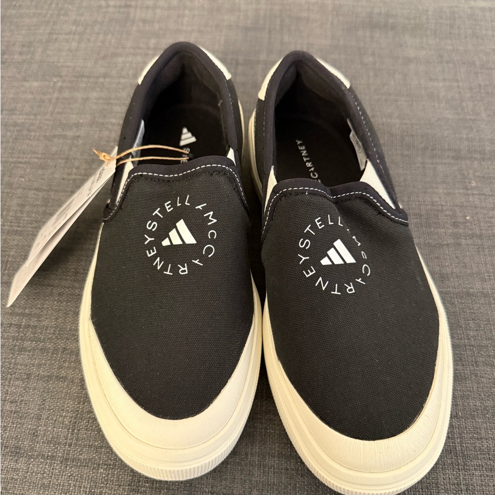 Adidas by Stella McCartney Black and White Sneakers